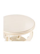 Столик журнальный «Луис», 700×700×520 мм, цвет слоновая кость / золото - Фото 9