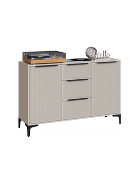 Комод напольный «Иадама», 1289×403×847 мм, цвет кашемир / кашемир