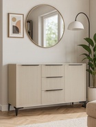 Комод напольный «Иадама», 1289×403×847 мм, цвет кашемир / кашемир  (артикул 10998211)  большой выбор товаров оптом и в розницу по низким ценам с доставкой