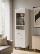 Стеллаж «Иадама», 550×400×1960 мм, цвет белый/белый глянец - Фото 8