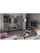 Стеллаж «Иадама», 550×400×1960 мм, цвет графит/графит софт - Фото 9