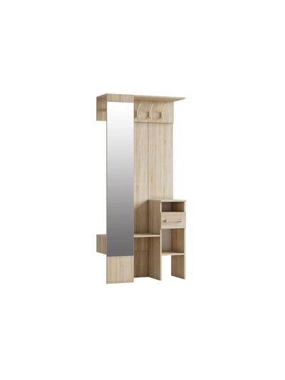 Прихожая «Рогес», 850×338×1850 мм, цвет сонома