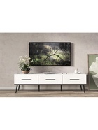 Тумба под ТВ «Орсиэль», 1650×450×440 мм, цвет белый  (артикул 10998256)  большой выбор товаров оптом и в розницу по низким ценам с доставкой