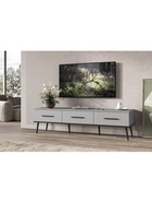 Тумба под ТВ «Орсиэль», 1650×450×440 мм, цвет шиншилла серая  (артикул 10998258)  большой выбор товаров оптом и в розницу по низким ценам с доставкой