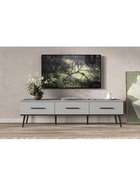 Тумба под ТВ «Орсиэль», 1650×450×440 мм, цвет шиншилла серая  (артикул 10998258)  большой выбор товаров оптом и в розницу по низким ценам с доставкой