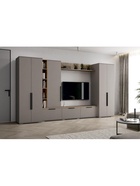 Тумба под ТВ «Филеста», 2006×370×1862 мм, цвет кашемир/дуб вотан  (артикул 10998262)  большой выбор товаров оптом и в розницу по низким ценам с доставкой