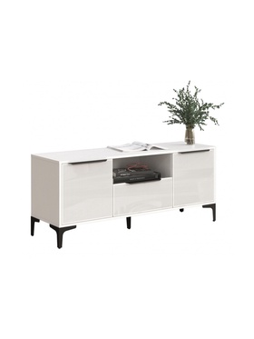 Белый/белый глянец