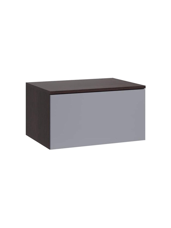 Шкаф навесной «Роут 1», 600×440×324, цвет венге/графит софт