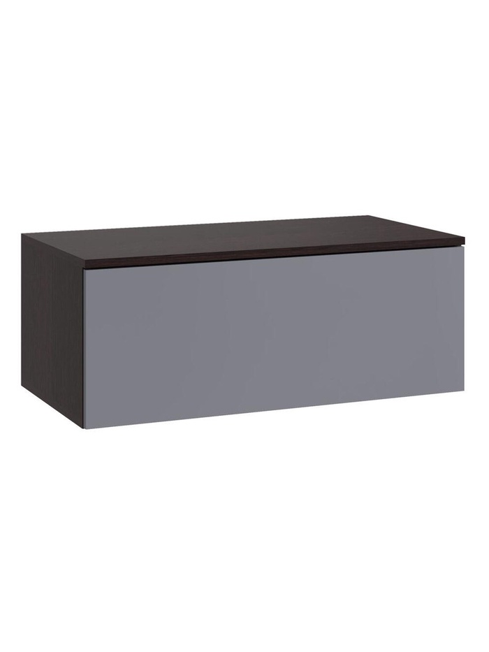 Шкаф навесной «Роут 2», 832×440×324 мм, цвет венге/графит софт