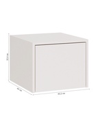 Шкаф навесной «Роут 3», 402×440×324 мм, цвет кашемир  (артикул 10998279)  большой выбор товаров оптом и в розницу по низким ценам с доставкой