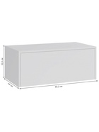 Шкаф навесной «Роут 4», 802×440×324 мм, цвет белый  (артикул 10998281)  большой выбор товаров оптом и в розницу по низким ценам с доставкой