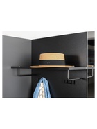 Вешалка настенная «Сейдиль», 600×266×1578 мм, цвет черный - Фото 3