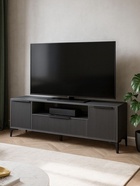 Тумба под ТВ «Иадама», 1650×400×570 мм, цвет графит/графит софт - Фото 7