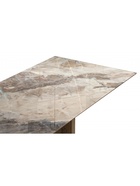 Стол кухонный стеклянный раздвижной «Монерон», 2000(2600)×1000×770 мм, цвет каталония/орех кантри  (артикул 10998298)  большой выбор товаров оптом и в розницу по низким ценам с доставкой