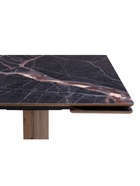 Стол кухонный стеклянный раздвижной «Монерон», 2000(2600)×1000×770 мм, цвет мейджик/орех кантри  (артикул 10998299)  большой выбор товаров оптом и в розницу по низким ценам с доставкой