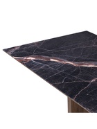 Стол кухонный стеклянный раздвижной «Монерон», 2000(2600)×1000×770 мм, цвет мейджик/орех кантри  (артикул 10998299)  большой выбор товаров оптом и в розницу по низким ценам с доставкой