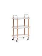 Сервировочный столик Case 56х35х82 white - фото 121986732