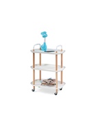 Сервировочный столик Case 56х35х82 white - фото 121986736