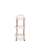 Сервировочный столик Case 56х35х82 white - фото 121986738