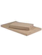 Стол кухонный стеклянный «Калипсо», 1100×1100×750 мм, цвет белый мрамор / черный  (артикул 10998303)  большой выбор товаров оптом и в розницу по низким ценам с доставкой