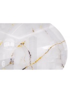 Стол кухонный стеклянный круглый «Норфолк 100», 1000×1000×780 мм, цвет золото  (артикул 10998309)  большой выбор товаров оптом и в розницу по низким ценам с доставкой