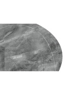 Стол кухонный стеклянный круглый «Норфолк 100», 1000×1000×780 мм, цвет мрамор серый/чёрный  (артикул 10998311)  большой выбор товаров оптом и в розницу по низким ценам с доставкой