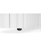 Стол кухонный стеклянный раздвижной «Мален», 2400(3200)×1100×765 мм, цвет белый мрамор / белый  (артикул 10998314)  большой выбор товаров оптом и в розницу по низким ценам с доставкой