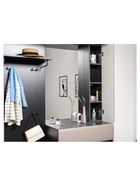 Зеркало настенное «Сейдиль 17.12», 600×20×1115 мм, цвет антрацит  (артикул 10997457)  большой выбор товаров оптом и в розницу по низким ценам с доставкой