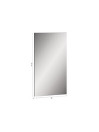 Зеркало настенное «Сейдиль 17.12», 600×20×1115 мм, цвет антрацит  (артикул 10997457)  большой выбор товаров оптом и в розницу по низким ценам с доставкой