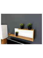 Гостиная «Одди», 1200×400 мм, цвет белый / дуб золотой  (артикул 10998225)  большой выбор товаров оптом и в розницу по низким ценам с доставкой