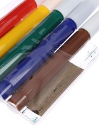 УЦЕНКА Фломастеры 6 цветов ТОЛСТЫЕ Jambo в блистере вентилируемый колпачок - Фото 4