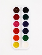 Акварель 12 цветов, упаковка картон "Монстрик" - фото 121986750