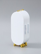 УЦЕНКА Шкатулка-кейс для украшений пластик "Овал" белый 23,5х6,5х11,5 см - Фото 2