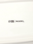 Маслёнка Magistro «Бланш», 19×12.5×8.5 см, фарфор, белая 10902575