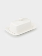 Маслёнка Magistro «Бланш», 19×12.5×8.5 см, фарфор, белая 10902575