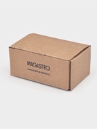 Набор для специй Magistro «Бланш», 3 предмета на подставке: перечница, солонка, ёмкость для зубочисток, 14×5.5×7 см, фарфор, белый - Фото 11