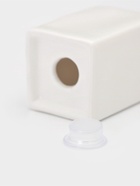 Набор для специй Magistro «Бланш», 3 предмета на подставке: перечница, солонка, ёмкость для зубочисток, 14×5.5×7 см, фарфор, белый - Фото 6