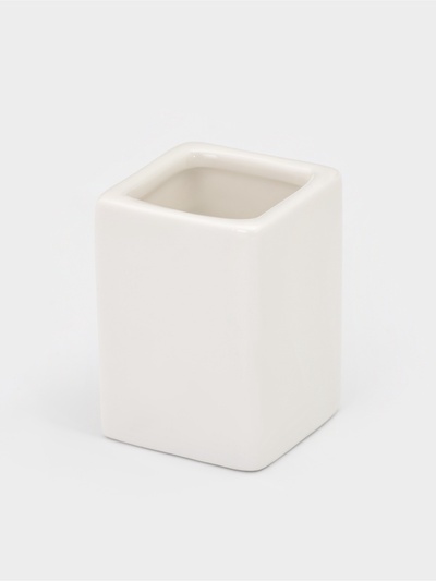 Подставка для зубочисток Magistro «Бланш». 4×5 см, фарфор, белая