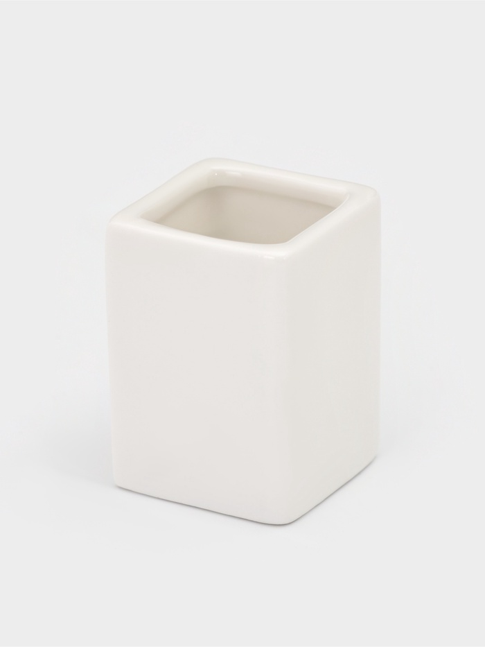 Подставка для зубочисток Magistro «Бланш». 4×5 см, фарфор, белая