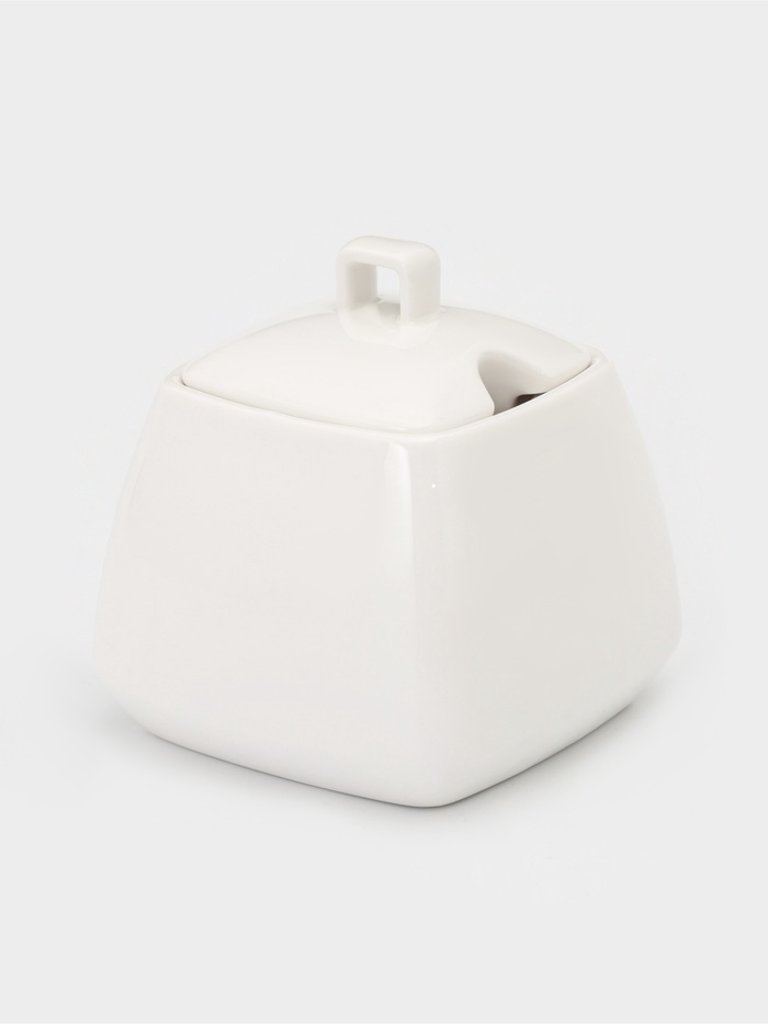 Сахарница Magistro «Бланш», 340 мл, фарфор, белая