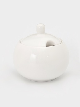 Сахарница Magistro «Бланш», 540 мл, фарфор, белая