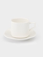 Чайная пара Magistro «Бланш», 2 предмета: чашка 200 мл, блюдце, фарфор, белая - Фото 3