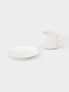 Чайная пара Magistro «Бланш», 2 предмета: чашка 200 мл, блюдце, фарфор, белая - Фото 4