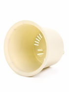 Кашпо для цветов «Рамона», 1 л, d=15 см, h=14 см, со вставкой, пластиковое, белое - Фото 5