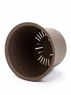 Кашпо для цветов «Рамона», 1.9 л, d=18 см, h=16.5 см, со вставкой, пластиковое, серое - Фото 5