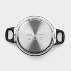 УЦЕНКА Кастрюля «Черная ночь» 1.5 л со стеклянной крышкой - Фото 6