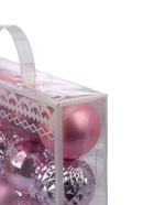 УЦЕНКА Набор шаров пластик d-6 см, 20 шт "Нобиле" розовый - Фото 4