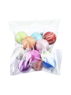 УЦЕНКА Набор шаров пластик d=6 см, 12 шт. «Серена» микс - Фото 2