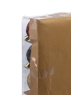 УЦЕНКА Набор шаров пластик d-6 см, 16 шт "Винтажный узор" кофейный микс - Фото 4