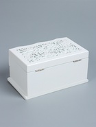 УЦЕНКА Шкатулка дерево для украшений «Розы» белая 12.5×16×25.5 см - Фото 11